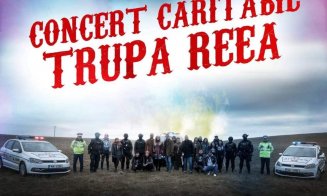 Concert în campania ,,1.12 Wheels For Life”. Polițiștii clujeni și Beard Brothers, alături pentru o ambulanță SMURD