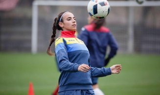 Cea mai bună fotbalistă din România este şi cea mai frumoasă şi joacă la Cluj