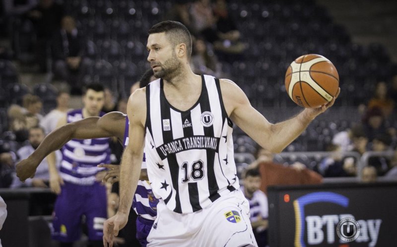 INTERVIU. Povestea căpitanului de la U-BT, Aleksandar Rasic, din Euroligă pâna în Liga Națională