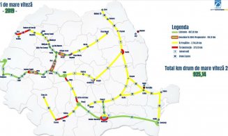 75 de noi kilometri în acest an din autostrăzile Clujului