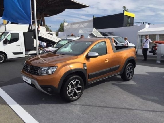 A apărut Dacia DUSTER PICKUP 2019