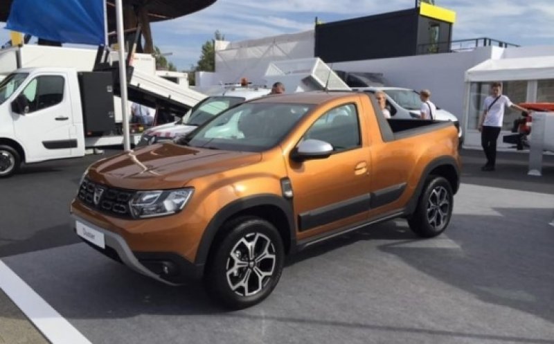 A apărut Dacia DUSTER PICKUP 2019
