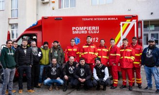 Beard Brothers a cumpărat prima ambulanță pentru SMURD Cluj