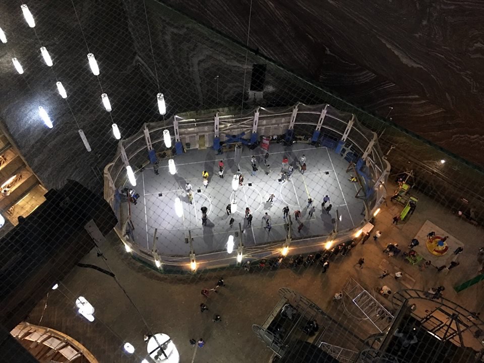 "Te simți ca într-un film cu James Bond când eşti în Salina Turda"