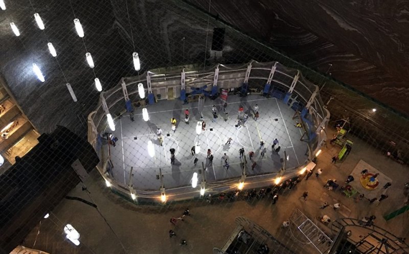"Te simți ca într-un film cu James Bond când eşti în Salina Turda"