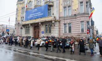 Mica Unire. Hora Unirii şi ceremonialul militar la statuia lui Cuza din Cluj