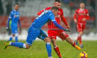 “U” Cluj și-a luat atacant de Liga 1. Un vârf de la Dinamo e cel mai nou jucător al “Șepcilor roșii”