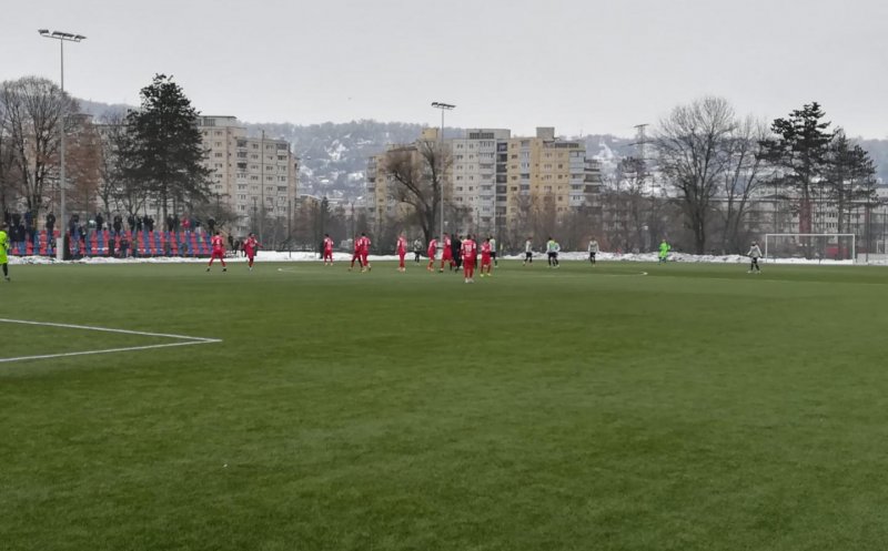 Victorie categorică pentru Universitatea Cluj în primul amical al anului