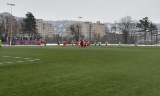 Victorie categorică pentru Universitatea Cluj în primul amical al anului