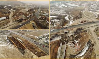 Autostrada Sebeș - Turda: Se demolează vechiul pod peste DN1