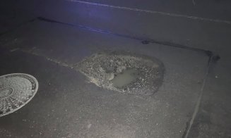 Sute de gropi împânzesc Clujul. Cele mai afectate drumuri și soluția autorităților pentru acestea