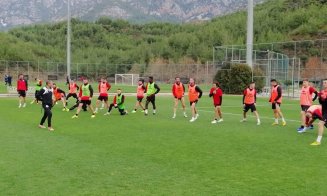 “U Cluj” a ajuns în Turcia. ”Șepcile roșii” se pregătesc de primul amical din cantonamentul de iarnă