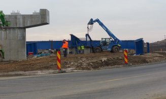 Avansează şantierul pe 16 km din Autostrada Transilvania