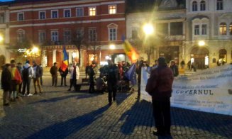 Clujenii au ieșit în stradă împotriva penalilor cu funcții publice