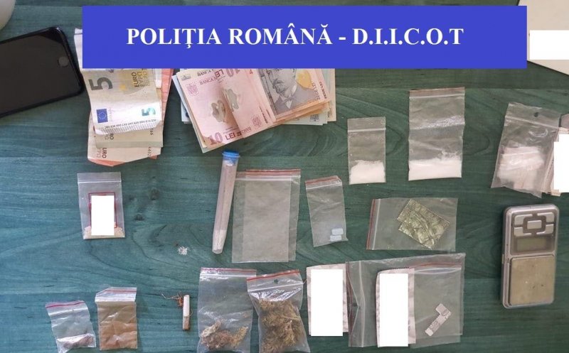 Prins cu droguri în centrul Clujului