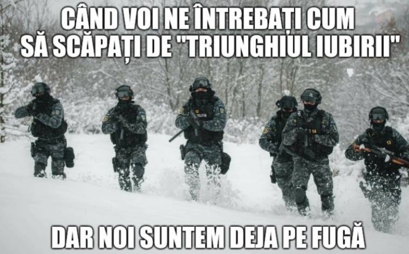 MAI, glume cu mascaţii, de Valentine's Day: "Noi suntem deja pe fugă!"