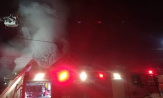 Incendiu lângă Cluj. A ars o casă în Chinteni