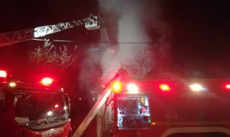 Incendiu lângă Cluj. A ars o casă în Chinteni