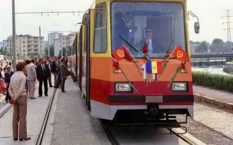 Cum arăta Mănăşturul în plin şantier, la reintroducerea tramvaiului în oraş. Se întâmpla în '80