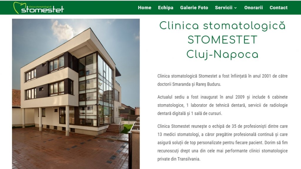 “Inovare şi competitivitate în serviciile de asistență stomatologică ale Stomestet SRL”