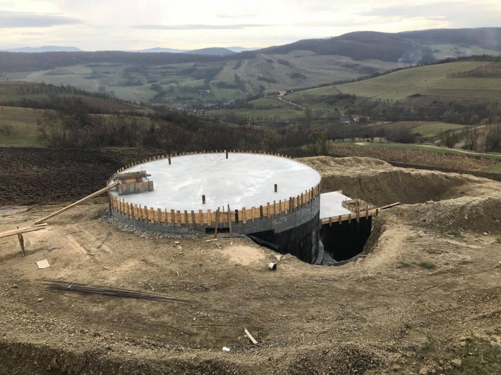 Apă potabilă în satele comunei Baciu, din vară