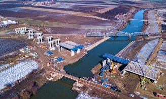 Constructorii "falimentari" au reluat lucrul pe un tronson al Austostrăzii Transilvania