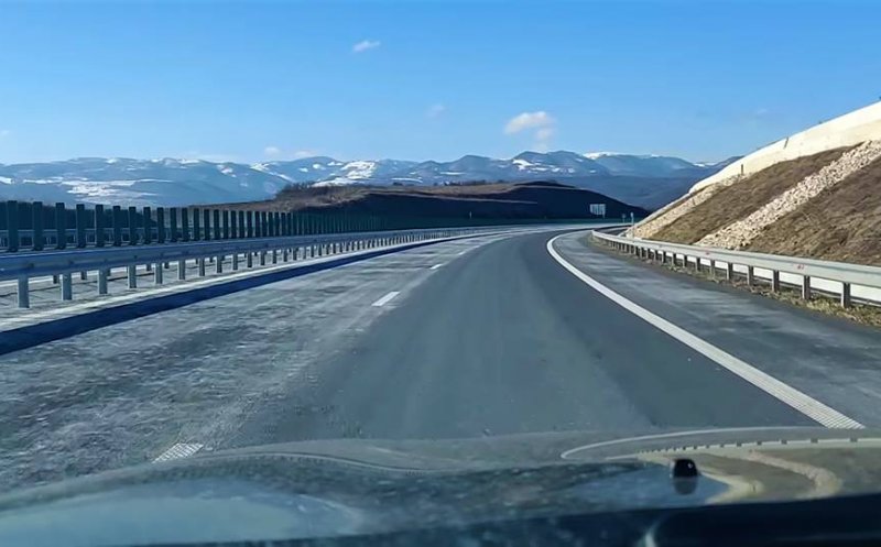 Imagini spectaculoase de pe cei 62 de km de autostradă din jurul Clujului
