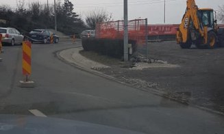 Lucrările la Podul „N” îi încurcă pe şoferi: "Coloana e până în Floreşti, ar putea lucra noaptea"