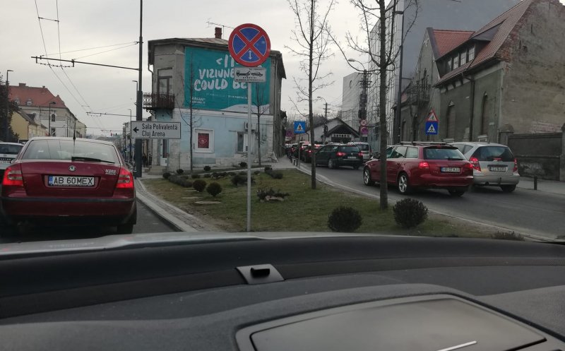 Început de săptămână la Cluj. Trafic de coşmar în tot oraşul