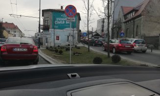 Început de săptămână la Cluj. Trafic de coşmar în tot oraşul