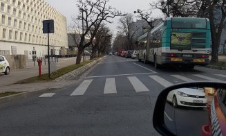 Încă un început de săptămână la Cluj. Trafic de coşmar în tot oraşul