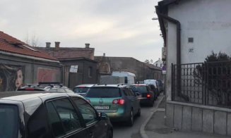 Încă un început de săptămână la Cluj. Trafic de coşmar în tot oraşul
