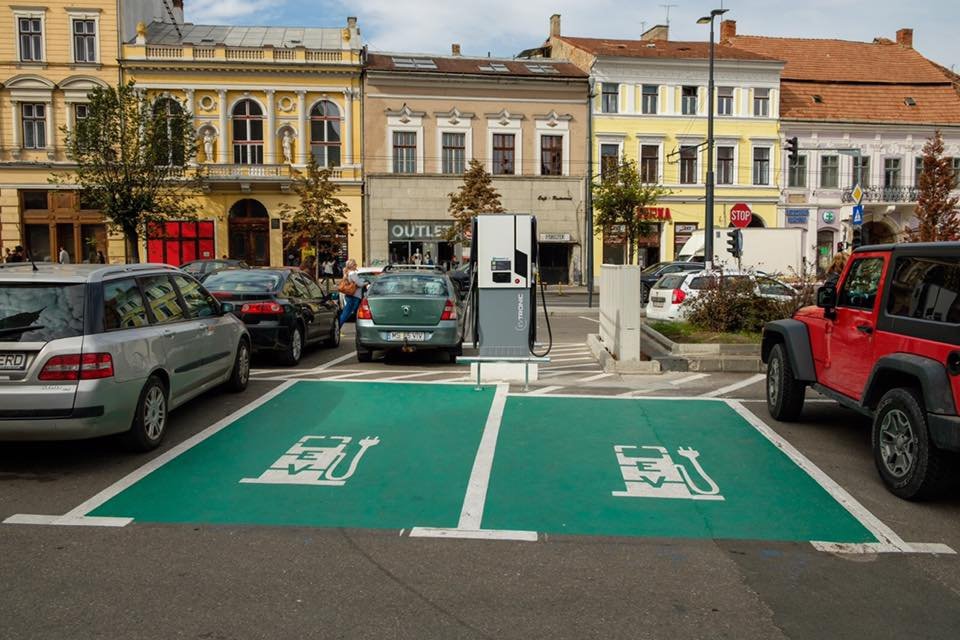 Alte cinci staţii de încărcare pentru maşini electrice la Cluj