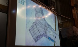 Proiectul Aqua Park-ului merge înainte, după două ore de proteste. "Riscaţi să faceţi un cadou otrăvit Clujului"