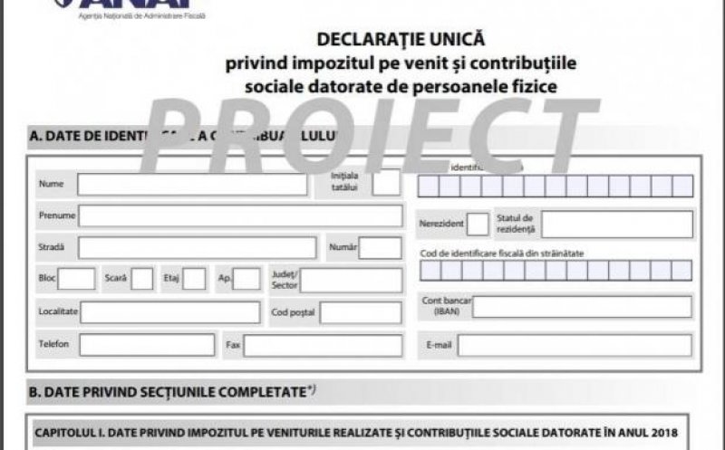 Teodorovici pregăteşte o OUG privind Declaraţia unică
