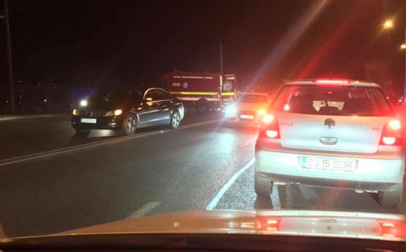 Tânăr pe trotinetă, spulberat de maşină pe cea mai periculoasă stradă din Cluj