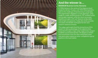 Clujul a dat lovitura la Londra. Proiectul unei clădiri de birouri, câștigător la BREEAM Awards