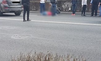 Pieton lovit în Zorilor. Traversa neregulamentar