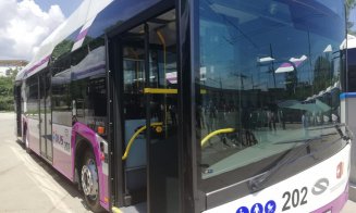 Încă 12 autobuze electrice au ajuns la Cluj-Napoca