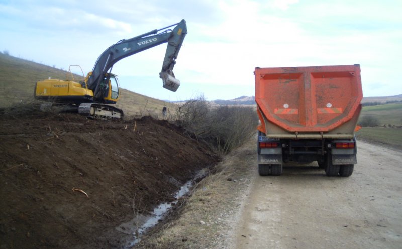 Au început lucrările la Drumul Bistriței, dinspre limita cu judeţul Sălaj