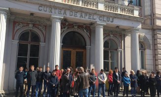 Protestul magistraţilor continuă la Cluj