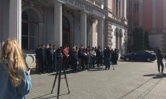 Protestul magistraţilor continuă la Cluj