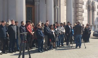 Protestul magistraţilor continuă la Cluj