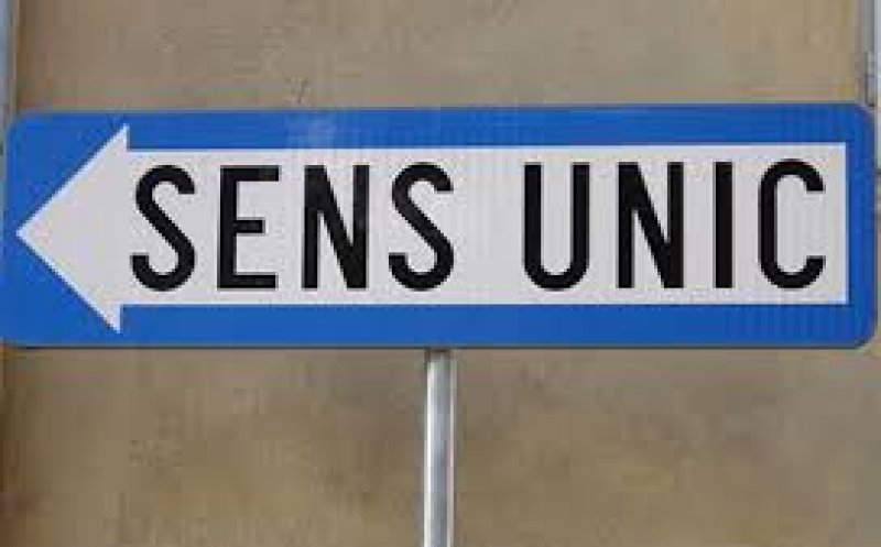 Sens unic pe strada Voltaire
