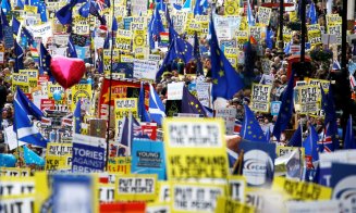 Londra împotriva Brexitului. Sute de mii de oameni în stradă