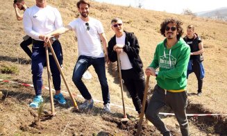 “Pădurea ‘U’nor inimi românești”. Suporterii Universităţii plantează primii arbori