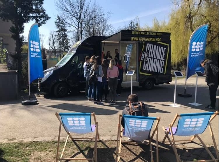 Mergi la VOT! Campanie de informare pentru tineri, în Parcul Central
