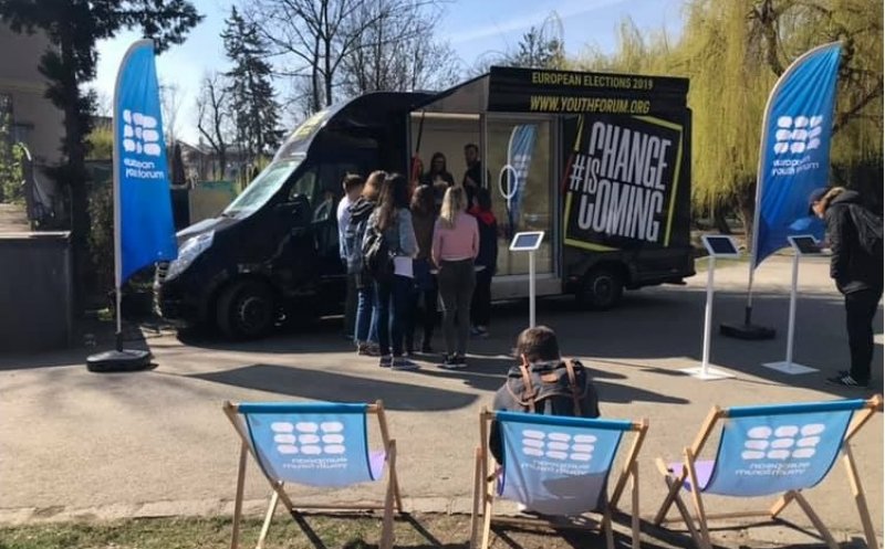 Mergi la VOT! Campanie de informare pentru tineri, în Parcul Central