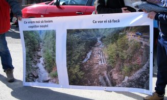 Protest pentru Someşul Rece. Senator: "Ce șemecherie au mai inventat băieții deștepți"
