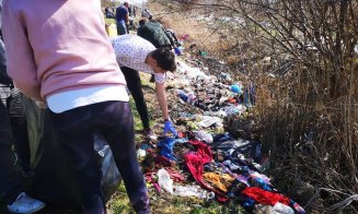 Floreştenii au curățat malurile Someşului